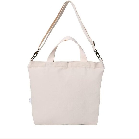 16oz Canvas Shoulder Bag - Multi-Purpose Tote for Work and Travel - Stylish - Picture 4 of 5